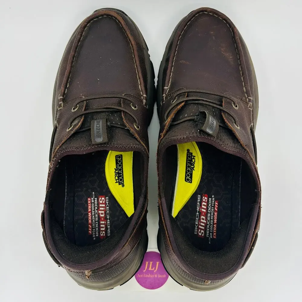 Skechers Men's Slip-ins RF: Knowlson - Shore Thing 205188WW Size 14 Extra Wide